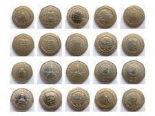 Rare 20p Twenty Pence Coins Gibraltar Jersey I.O.M Guernsey Circulated