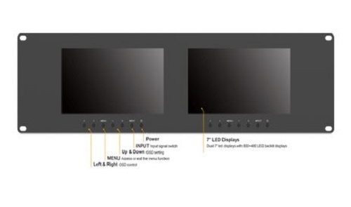Lilliput 7024 3ru - rm-7024, rack