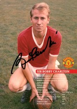 Sir Bobby Charlton Signed