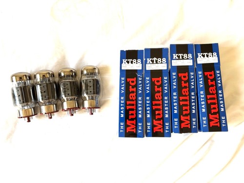 Mullard kt88 matched quad 4 - mullard,