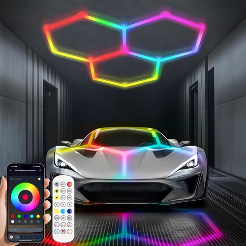 Hexagon rgb led - rgb, car