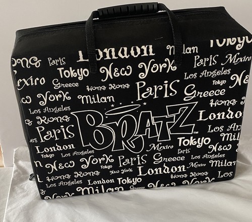 Bratz carry case bag black - case,