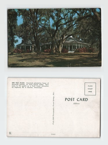 Postcard the old place - postcard,