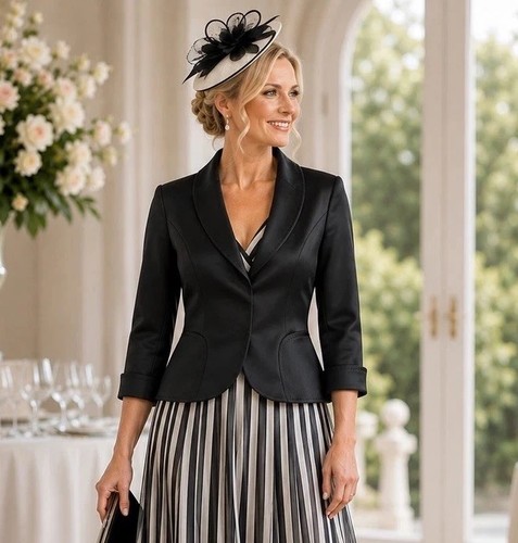 Coast satin black bolero 14 - coast,