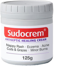 Sudocrem Antiseptic Healing Cream 125g for aby Nappy Rash, Eczema, Minor Burns