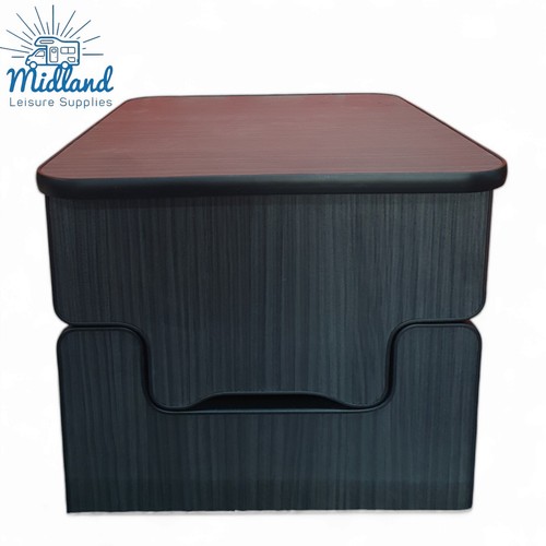 Camper toilet storage - toilet, box
