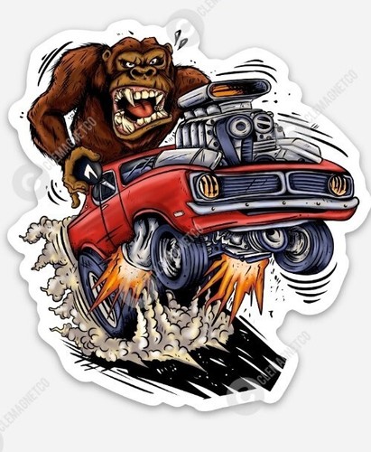 Chevrolet gto gorilla - gto, magnet