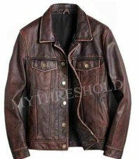 Men trucker brown real - men's,