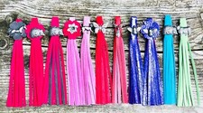 LEATHER & SUEDE BOOT TASSELS &
