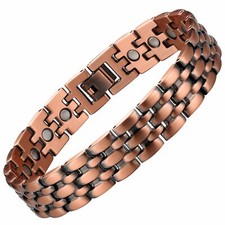 Mens Copper Magnetic Bracelet