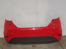 2008-2012 MK7 PRE FL FORD FIESTA REAR BUMPER COLORADO RED 3 DOOR HATCHBACK