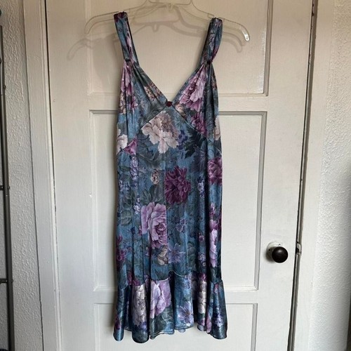 Vintage lorraine floral slip - floral,