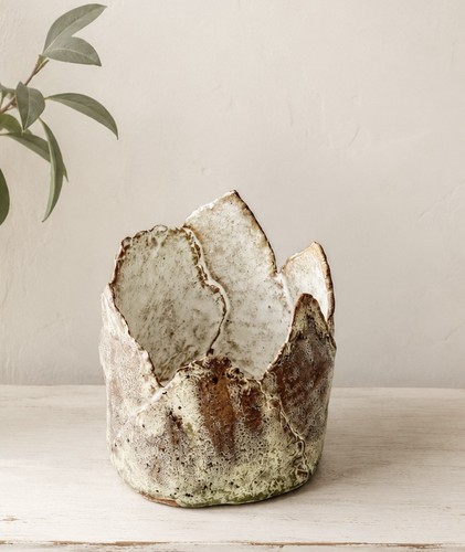 Signed studio pottery - studio,