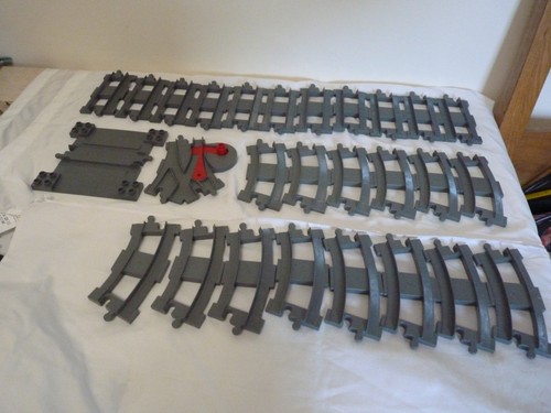 Vintage lego duplo grey train - vintage,
