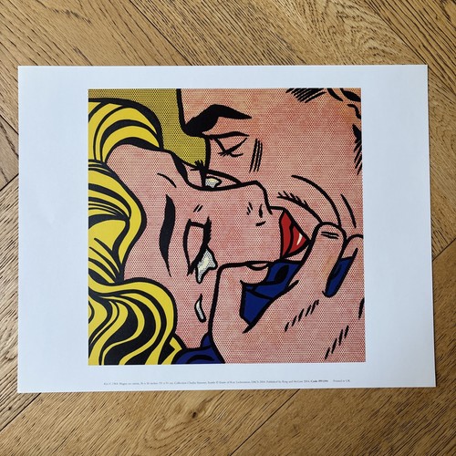 Roy lichtenstein kiss - roy,