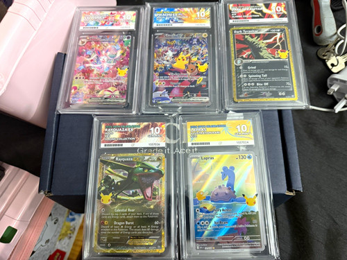 Pokémon tcg 30th slabs - pokémon,