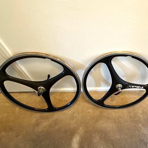 Vintage spin spoke carbon - 3-spoke,