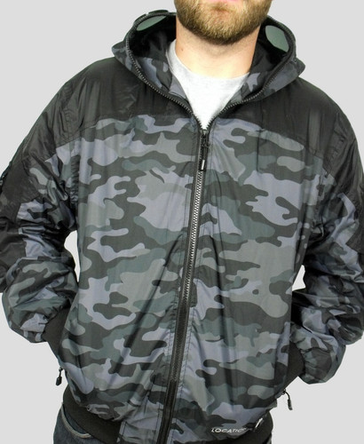 Mens waterproof hooded bomber - mens,