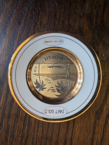 Vintage hawaii art chokin - art, of