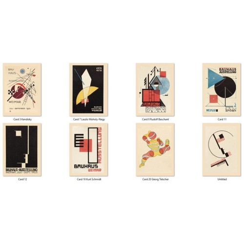 Set eight postcards - eight, with