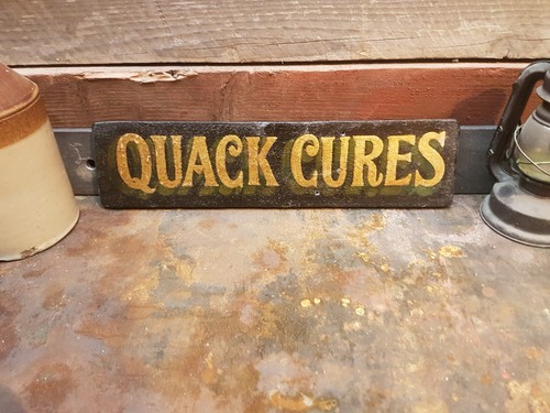 Quack cures vintage chemist - quack,