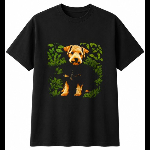 Botanical lakeland terrier - botanical, in