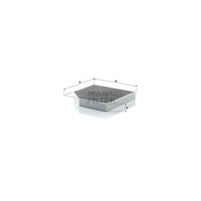 MANN CUK2641 Cabin Filter Fits