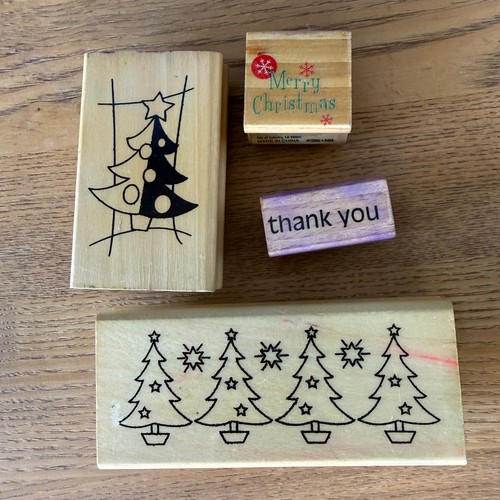 Four anitas wooden christmas - four,