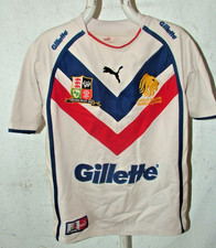 Vtg 2000s Great Britain Puma Rugby League Shirt  S 42inch