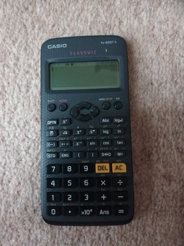Casio 83gt scientific - fx-83gt, x