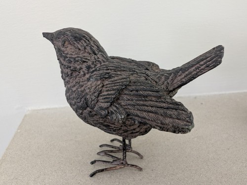 Pretty little brown wren - wren, bird