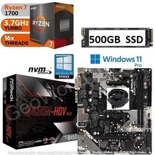 AMD Ryzen 7 1700 + 500GB NVMe