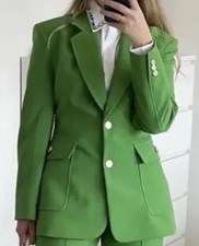 ZARA WOMEN BLAZER WITH PATCH