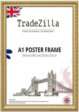 A1 Gold Ornate Picture Frame