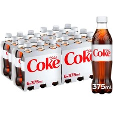 Diet Coke 375ml x 24 (4x6pk) -