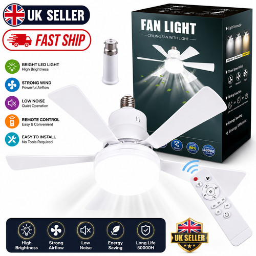 Led ceiling fan light - ceiling, with
