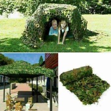 Heavy Duty Army Camouflage Net Camo Netting Cover Outdoor Woodland Hiding 4x6M