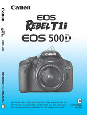 Canon EOS-500D Rebel T1i User