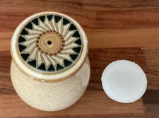 Denby Luxor small squat Salt pot