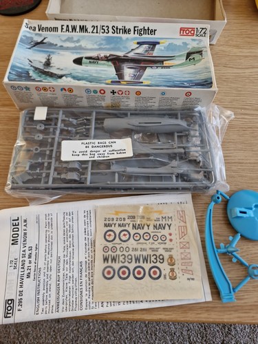 Frog havilland sea venom - de,