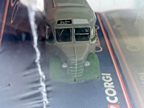 Corgi 42604 grey green - corgi, grey/green