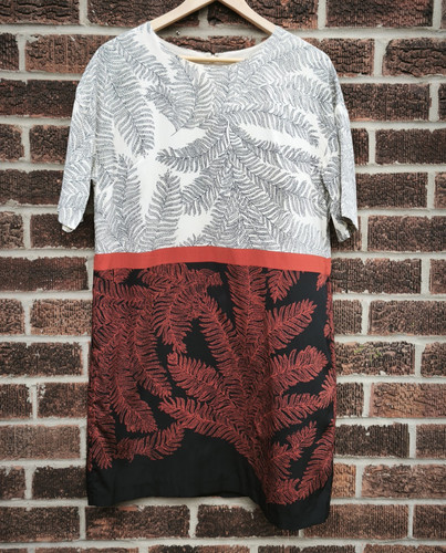 Hobbs silk blend leaf print - blend,