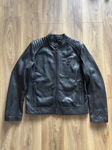 Belstaff men racer leather - men's,