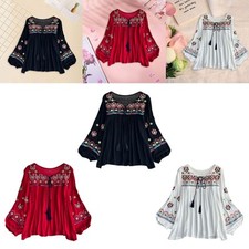 Women's Mexican Embroidered