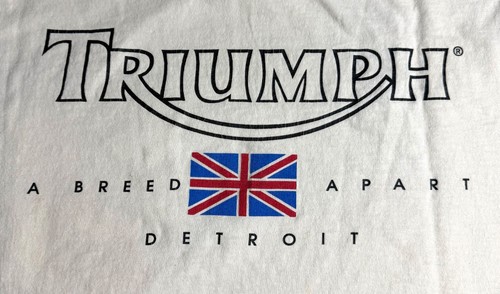 Vtg triumph motorcycle - vtg,