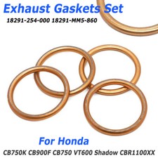 4 Pack Exhaust Gaskets Set For