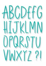Sizzix Delicate Letters