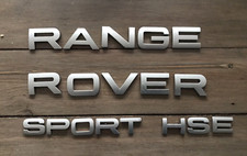 Genuine RANGE ROVER SPORT HSE decal by individual letter: see ad for details