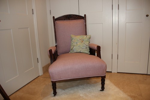 Victorian open arm - , chair