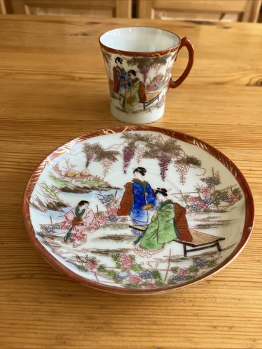 Vintage japanese geisha - geisha, girl